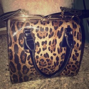 Printed Detailed Handbag/Purse